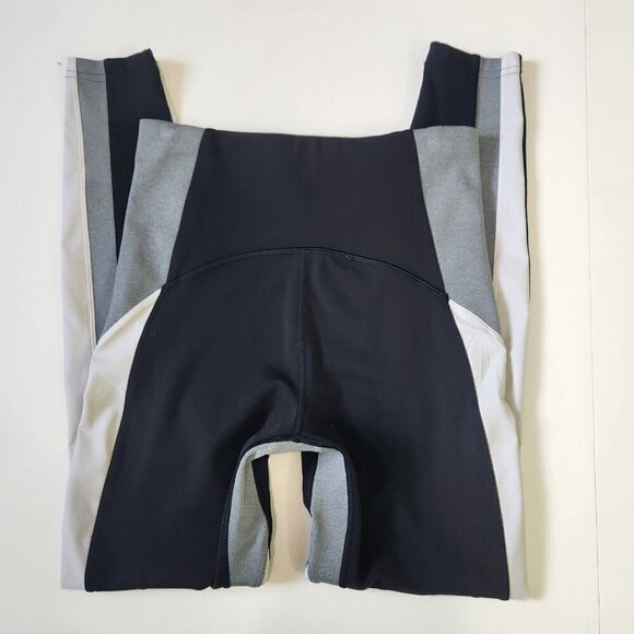 Athleta‎ Crest Colorblock Leggings S Black Gray White High Waist 487742 - Picture 10 of 10